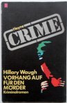 Waugh Hillary - Vorhang auf für den Mörder  ( kriminalroman)