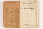 Hebbel, Friedrich (sam) - Die Nibelungen. Ein traueripiel in drei abteilungen (3 foto's)