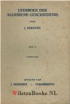 Dijkstra, J. - Leerboek der Algemene Geschiedenis