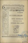 KELLER, Gottfried & BACCAERT, Herman (vertaler). - TWEE NOVELLEN.