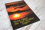 Haan, Dien de - Voor ogen die het donker zagen.
