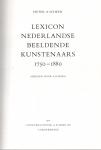 Scheen, Pieter A. - Lexicon Nederlandse beeldende kunstenaars 1750-1880