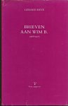 Reve, Gerard - Brieven aan Wim B. : 1968-1975