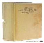 Conway, Sir Martin (ed.). - Catalogue of the Loan Exhibition of Flemish & Belgian Art Burlington House London 1927 - A Memorial Volume. Section of Pictures by Tancred Borenius. Section of Tapestry by A. F. Kendrick. Section on Drawings and Engravings by Campbell Dodgson.