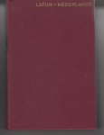 Muller, F.  Renkema, E.H. - Wolters  handwoordenboek Latijn Nederlands -  beknopt Latijn Nederlands woordenboek verzorgd door Dr. A. Leeman