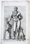 Perrier, François (1594-1649) - [Antique prints, etching/ets, Rome] Meleager ['Segmenta nobilium signorum et statuarum.'], published 1638.