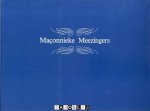 T. de Boer, J.H. Landwehr - Maconnieke Meezingers