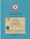  - Postzegelveiling 243: Nederland 1852. De collectie Gerard van Welie - 14 september 2019