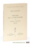 Steenberghen, Fernand Van. - Histoire de la philosophie. Periode chrétienne. Deuxieme edition.