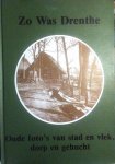 Diverse auteurs . [ ISBN 9789062722518 ] - Zo Was Drenthe . ( Oude foto's van stad en vlek, dorp en gehucht . ) Een boek met foto's, die in de jaren 1923-1929 afgedrukt stonden in de tijdschriften "Van eigen erf" en "Het Noorden in woord en beeld". Het zijn vooral karakteristieke plekjes  -