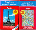 Baedeker, Cabos, Kottmann, Sturm - Baedekers Paris (Duitstalige reisgids Parijs) met grote stadsplattegrond