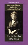 Mineke Bosch, Mineke Bosch - Aletta Jacobs 1854 1929