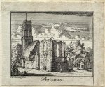 Abraham Zeeman (1695/96-1754) - Antique print, city view, 1730 | Westzaan, published 1730, 1 p.