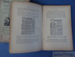 J.B. Vervliet et Gaston Mertens (red.) - La presse universelle Organe officiel de l'Union de la Presse périodique Belge et du Cercle Presso-Philatélique d'Anvers. Revue Mensuelle. Année 1, 2, 3 et 4. (1897-1900)