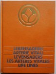 Wolf Roland e.a., ill. Fieger Erwin,  Martini Rainer, Rauchensteiner Hans, Spring Anselm - Glück Felicita Geluk Bonheur Happiness Lebensadern unsere Erde, Levensaders van onze Aarde (Tekst in 5 talen Duits Italiaans Nederlands Frans Engels fotoboek)