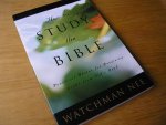 Nee, Watchman - How to study the bible; practical adoice for recieving Light from God`s Word