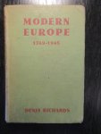 Denis Richards - Modern Europe 1789-1945