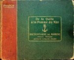 Paasch - De la Quille a la Pomme du Mat / From Keel to Truck Dictonnaire de Marine, Anglais, Francais, Allemand, Espagnol, Italien