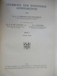 Hijmans van den Bergh Dr.A.A. en Dr.C.D. de Langen en  Dr.I.Snapper - Leerboek der inwendige geneeskunde  Deel 1