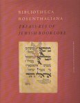 OFFENBERG, ADRI K. , e.a. (ED.) - Bibliotheca Rosenthaliana. Treasures of Jewish booklore. Marking the 200th anniversary of the birth of Leeser Rosenthal, 1794-1994