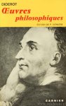 DIDEROT, D. - Oeuvres philosophiques. Textes établis avec introductions, bibliographies et notes par P. Vernière.