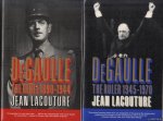 Lacouture, Jean - DeGaulle: The Rebel 1890-1944 & The Ruler 1945-1970 (2 volumes)