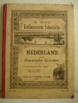 Bos, R.. - Geïllustreerde schoolatlas van Nederland en zijne overzeesche gewesten, in 20 kaarten en vele platen.