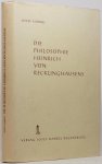 RECKLINGHAUSEN, H. VON, HABBEL, J. - Die Philosophie Heinrich von Recklinghausens.