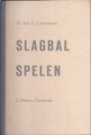 Rob, Willem en Leertouwer, E.J. en Hoogendijk, D - Slagbalspelen -Handleiding voor het geven van onderwijs in de slagbalspelen