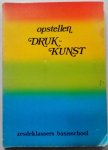 Div. auteurs - Opstellen drukkunst zesdeklassers basisschool 75 jaar drukkersorganisatie