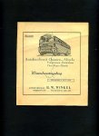 B.W. Winkel - Autobusdienst Ommen - Almelo | Vriezenveen - Bruinehaar | Den Ham - Almelo | Winterdienstregeling ingaande 3 oct. 1954