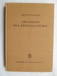 Hiller, Johannes-E. - Grundriss der Kristallchemie.
