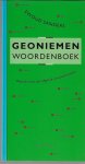 Sanders, Ewoud - Geoniemen Woordenboek -Woorden die zijn afgeleid van plaatsnamen