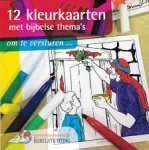 Ella van der Bas-Bakker - GBS-12 kleurkaarten met bijbelse thema's om te versturen... (deel 1)(nieuw)