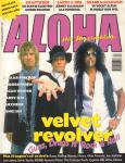 Magazine Aloha - ALOHA 2004 nr. 04, Nederlands muziekblad met o.a. KRAFTWERK (4 p.)/VELVET REVOLVER (6 p. + COVER)/EDGAR WINTER (2 p.)/ZUCCHERO (4 p.)/EARTH & FIRE (5 p.)/SHANE MACGOWAN (4 p.), goede staat