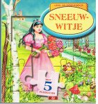 Motylewska, Grazyna (illustraties) - Sneeuwwitje - lees en speelboekje met 5 puzzeltjes