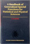 A. M. Mathai - A Handbook of Generalized Special Functions for Statistical and Physical Sciences