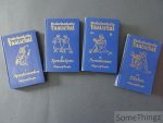 J. Cauberghe. - Nederlandsche Taalschat. Deel I: Spreuken en spreekwoorden. Deel II: Spreekwijzen, uitdrukkingen en gezegden. Deel III: Synoniemen, antoniemen, homoniemen en paroniemen. Deel IV: Citaten en gevleugelde woorden.