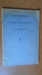 Greijdanus, Dr. S. - Korte bespreking van Het praeadvies van Commissie 1 (van de Generale Synode van de Gereformeerde kerken in Nederland, gehouden te Utrecht 1943-1945)