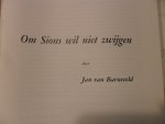 Barneveld van Jan - Om Sions wil niet zwijgen