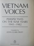 Pratt, John Clark (sst) - Vietnam Voices.  Perspectives on the War Years, 1941-1982