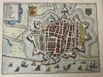Guicciardini, Lodovico (1521-1589) - [Antique city view, Gorkum, 1648] Gorchum (Gorkum), published 1648, 1 p.