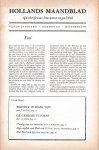 K.L. Poll (redactie) - Hollands Maandblad, vijfde jaargang, nummer 197, december 1963
