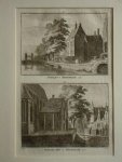 Medemblik. - Doelen te Medenblik. 1726. - 't Prinsen Hof te Medenblik. 1726.