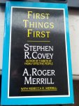 S. Covey & Merrill - first things first