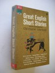 Isherwood, Christopher, Ed., Foreword and Introd. - Great English Short Stories (Lawrence/Moore/Conrad/Mansfield/Pritchett a.s.o)