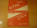 Croon; Ilja - Klank en Ritme; Moderne methode voor gitaar - eerste leerboek