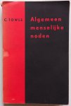 Towle Charlotte, vert. Smet W F - Algemeen menselijke noden Begrippen van dynamische psychologie toegepast op maatschappelijk werk