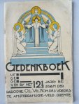  - Gedenkboek uitgegeven bij het 12,5 - jarig bestaan der Parochie O.L.Vr. Kon. des vredes te Amsterdamsche - veld Drenthe
