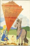 Dona Medy .. en tekeningen van J. W. G. van der Voo .. Omslag  Caroline van de Akker - Ons jeugdboek - Puzzelen , lezen , knutselen .. Tweede Lustrum  no : 10